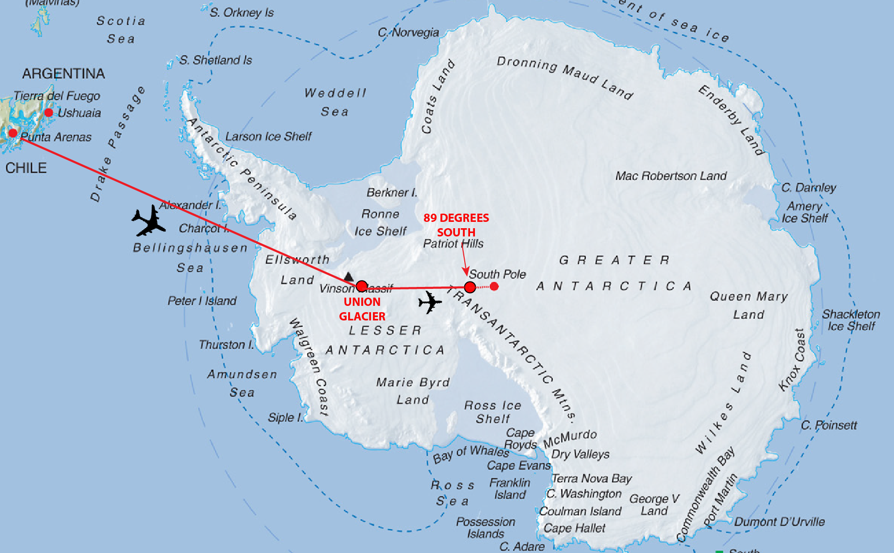Update from Union Glacier Camp